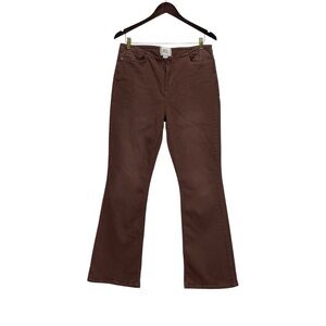 BDG Low Rise Flare Pants in Brown